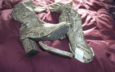 these boots were NOT made for walking